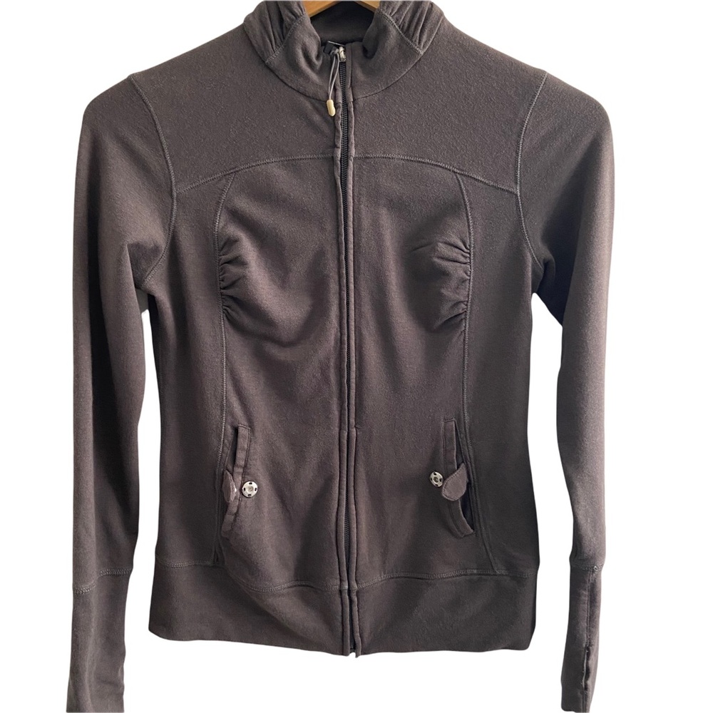 Alo yoga women active jackets
dark gray size S